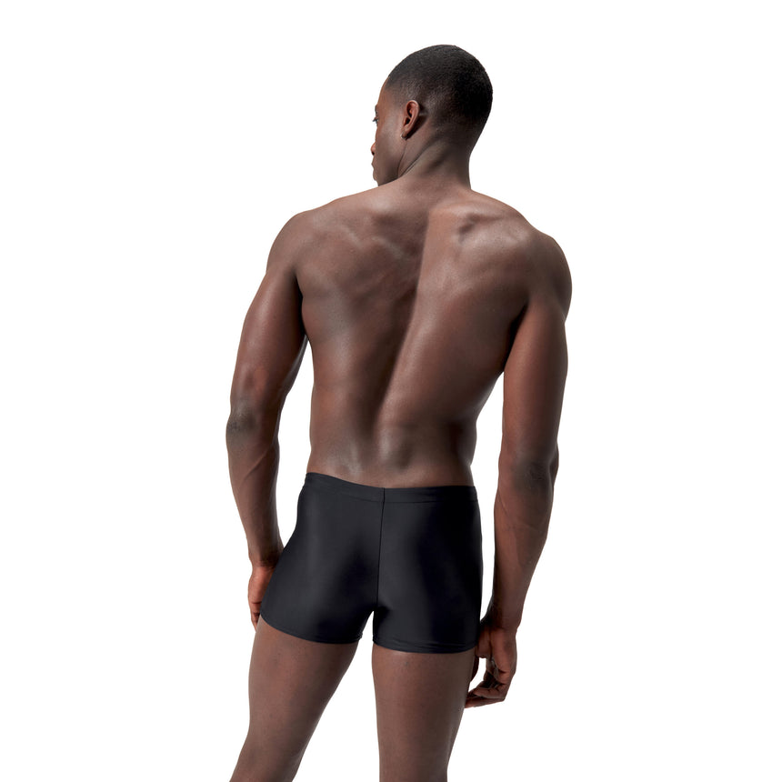 Speedo Badeboxer Medley Logo Schwarz/Grün