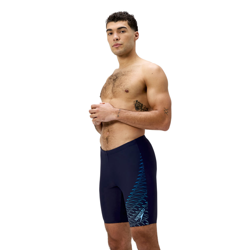 Speedo Jammer Medley Logo Navy/Blauw