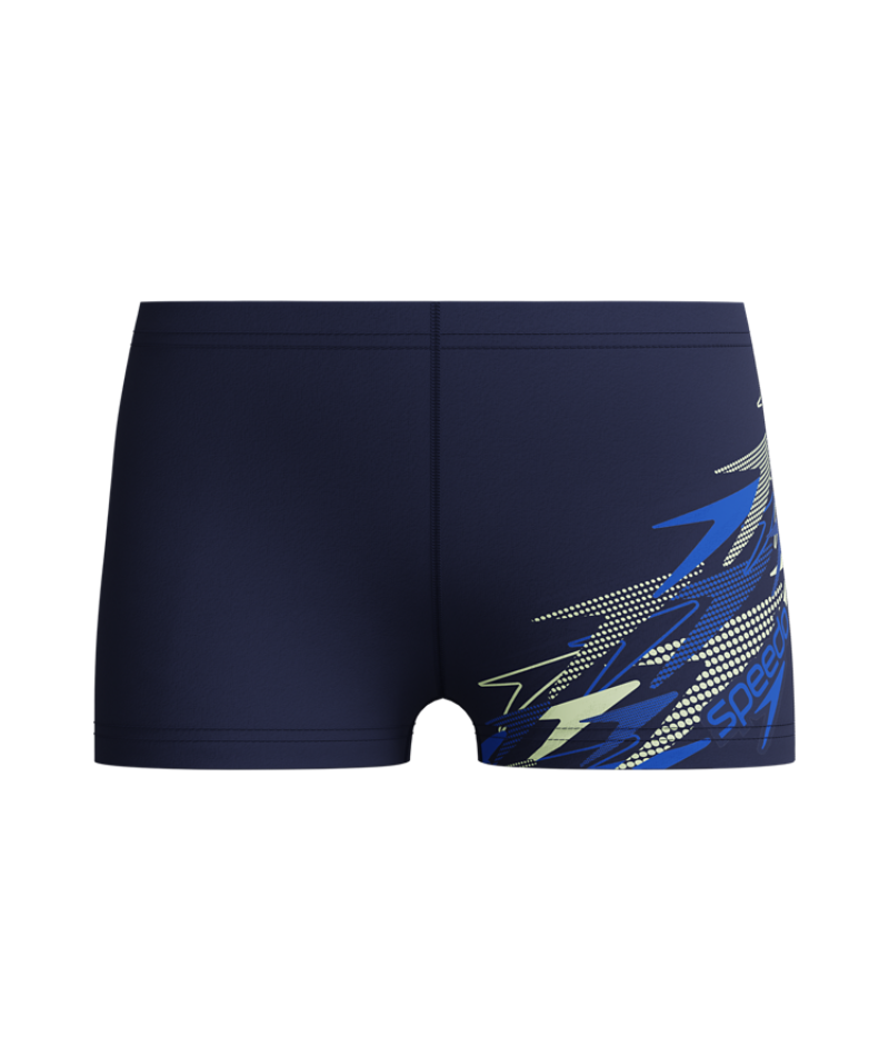 Speedo Jongens Zwemboxer Medley Logo Marine/Blauw