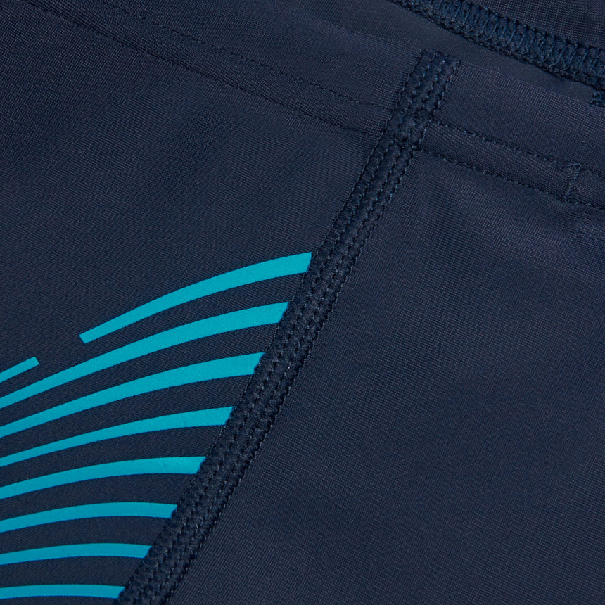 Speedo Boys Aquashort Medley Logo Navy/Blue