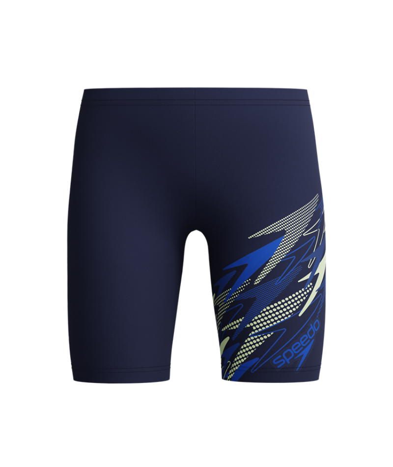 Speedo Jongens Zwemjammer Medley Logo Marine/Blauw