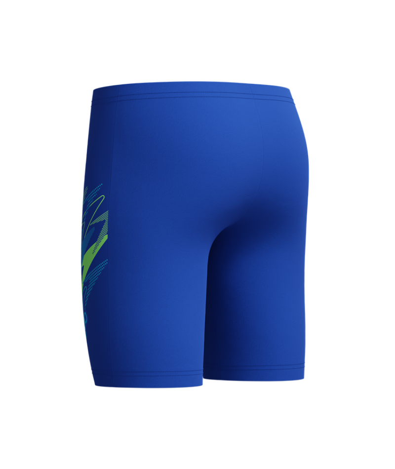 Speedo Jongens Zwemjammer Medley Logo Blauw/Turquoise