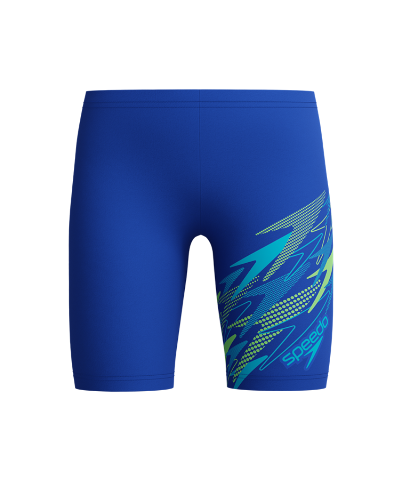 Speedo Jongens Zwemjammer Medley Logo Blauw/Turquoise