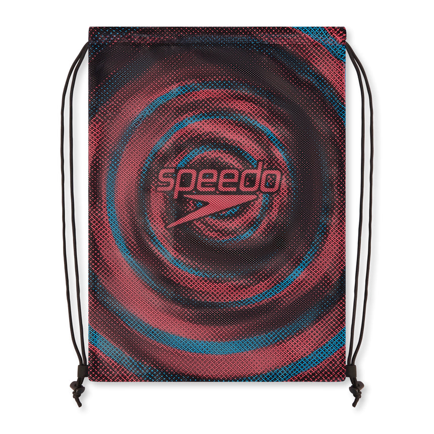 Speedo Mesh Bag Printed Red/Blue