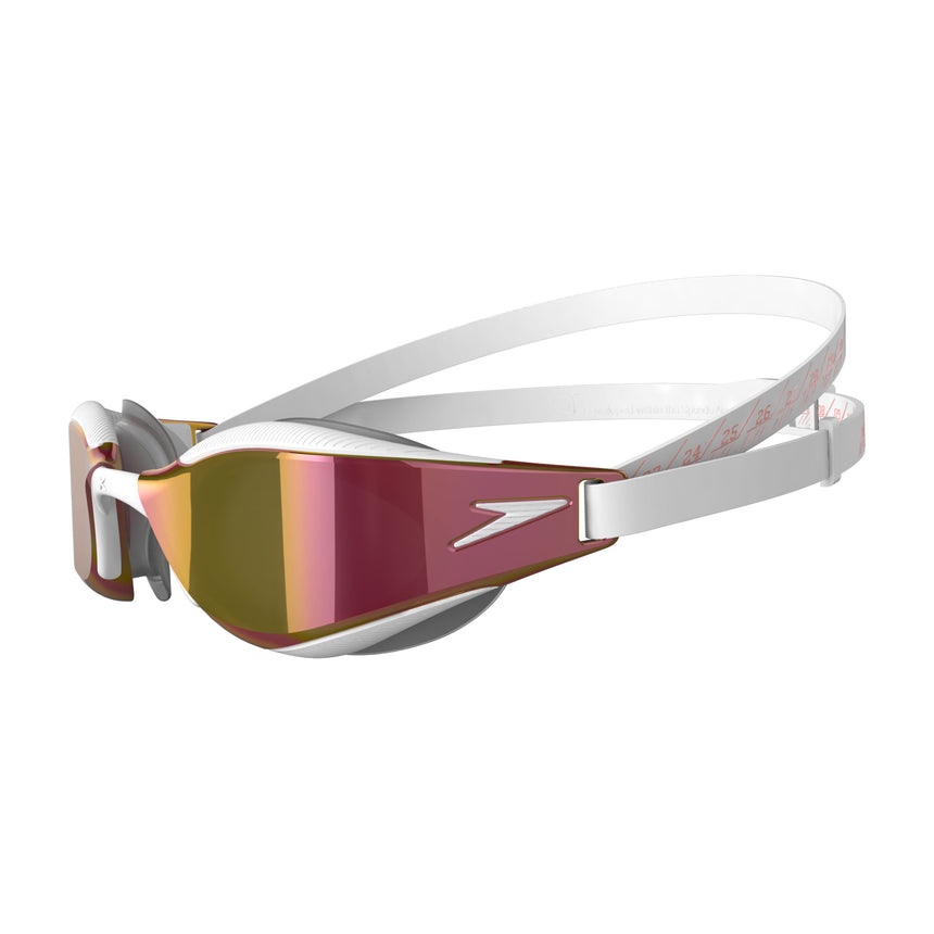 Speedo Schwimmbrille Fastskin Hyper Elite Mirror Roségold/Weiß