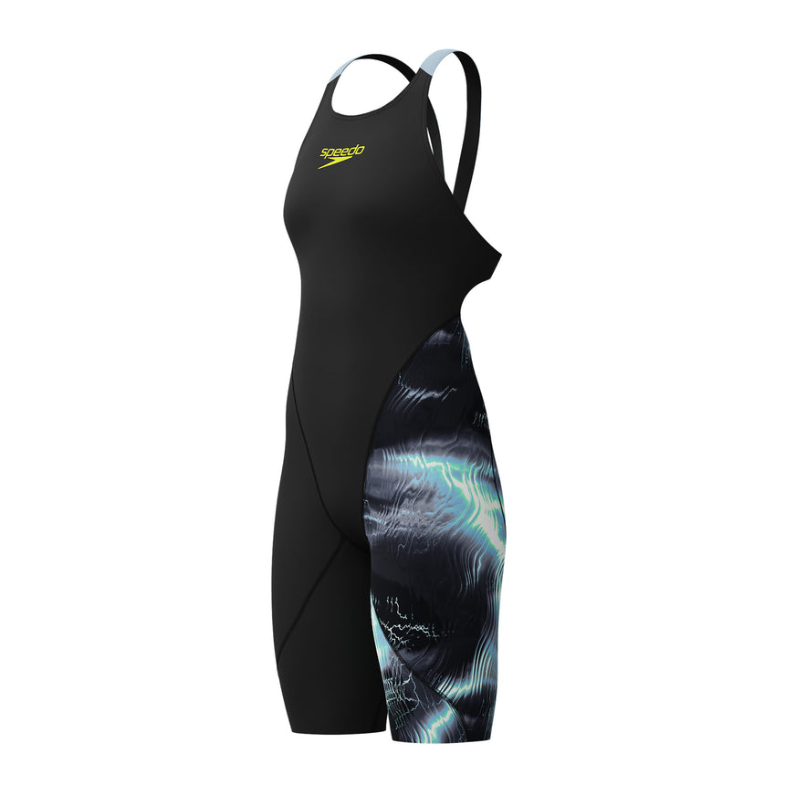 Speedo Meisjes Wedstrijdbadpak Fastskin Ignite Zwart/Blauw