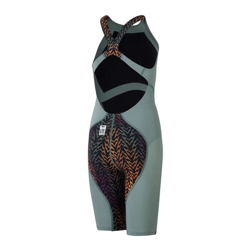 Speedo Meisjes Wedstrijd Badpak LZR Ignite Kneeskin Groen