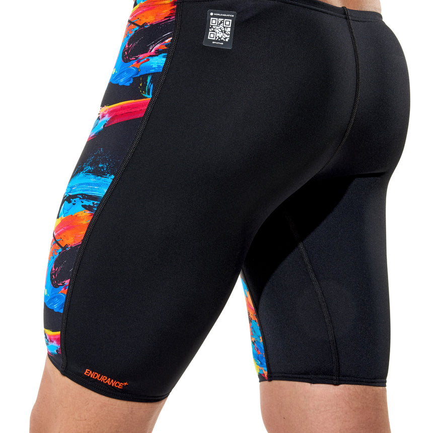 Speedo Jungen Wettkampfbadehose Fastskin Junior Endurance+ Max High-Waisted Colour Shock