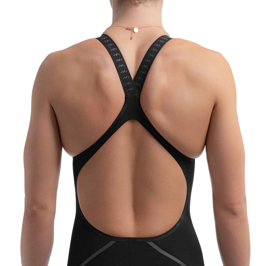 Speedo Wedstrijdbadpak Fastskin LZR Pure Intent 2.0 Open Rug Zwart