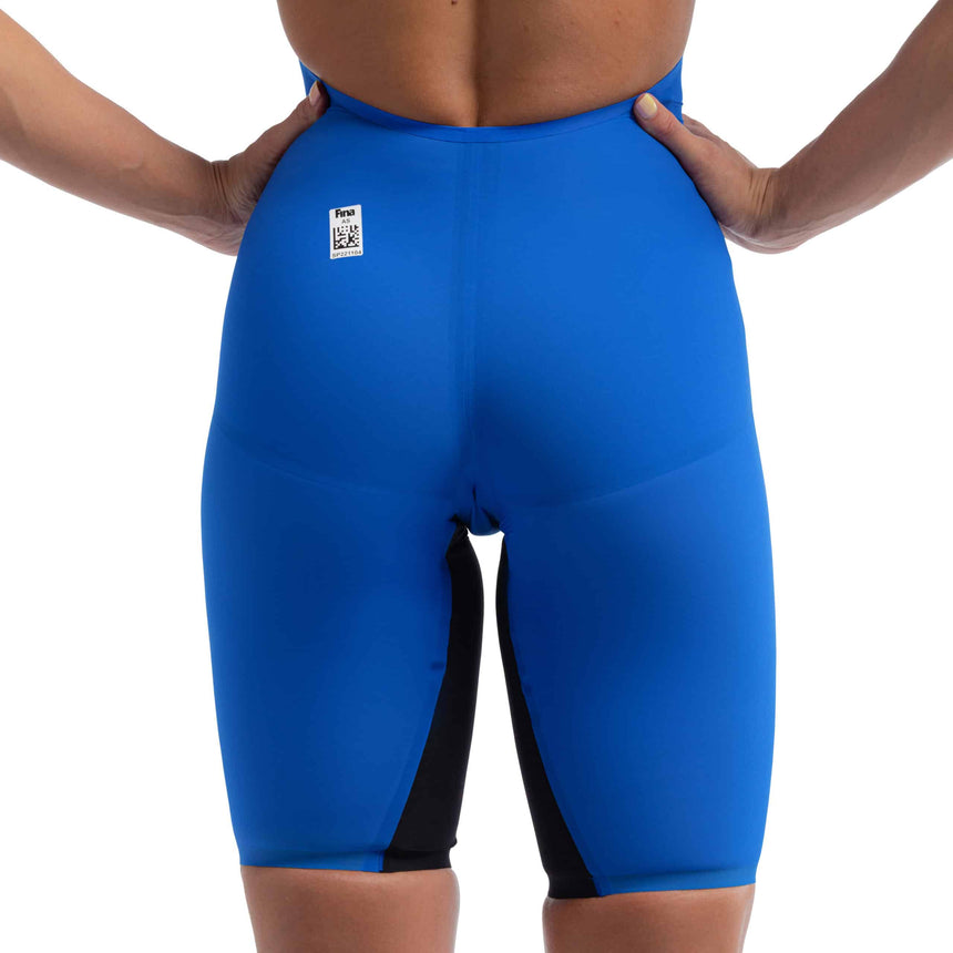 Speedo Fastskin LZR Pure Valor 2.0 Openback Kneeskin Cobalt Pop/Black