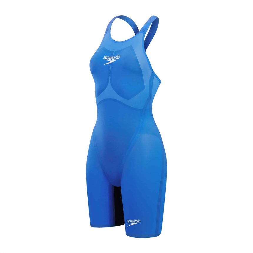 Speedo Wedstrijdbadpak Fastskin LZR Pure Valor 2.0 Dichte Rug Blauw