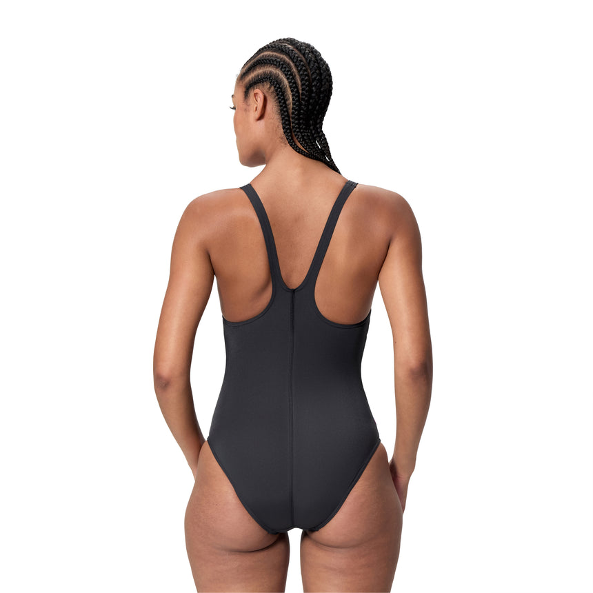 Speedo Dames Badpak Hyperboom Butterfly Back Zwart/Roze