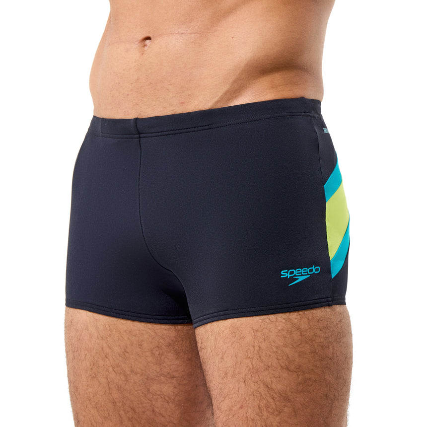 Speedo Herren Badeboxer Hyperboom Anthrazit/HyperTeal