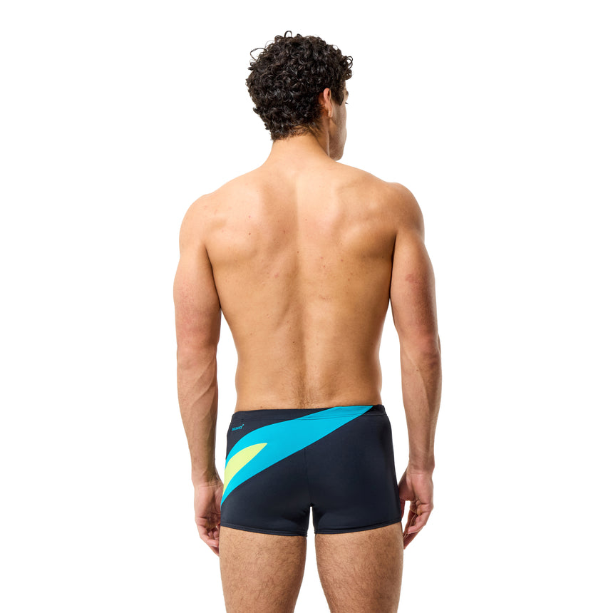 Speedo Herren Badeboxer Hyperboom Anthrazit/HyperTeal