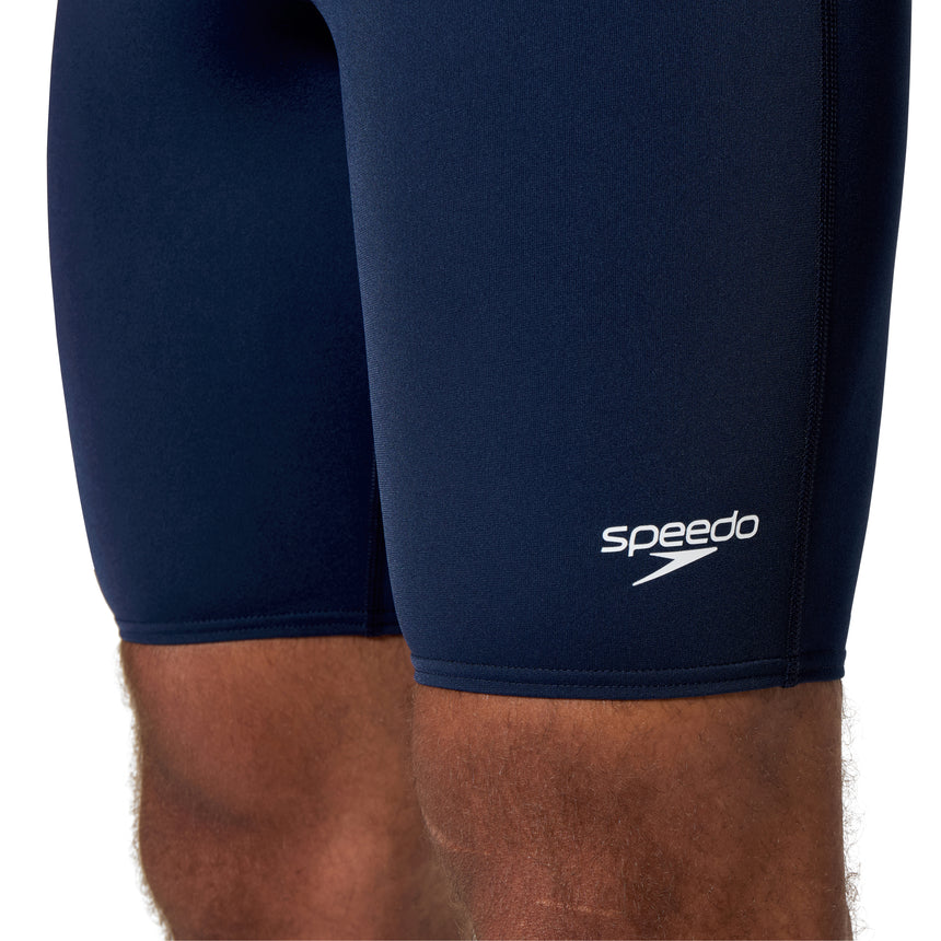 Speedo Heren Zwemjammer Endurance+ Logo Marine/Wit