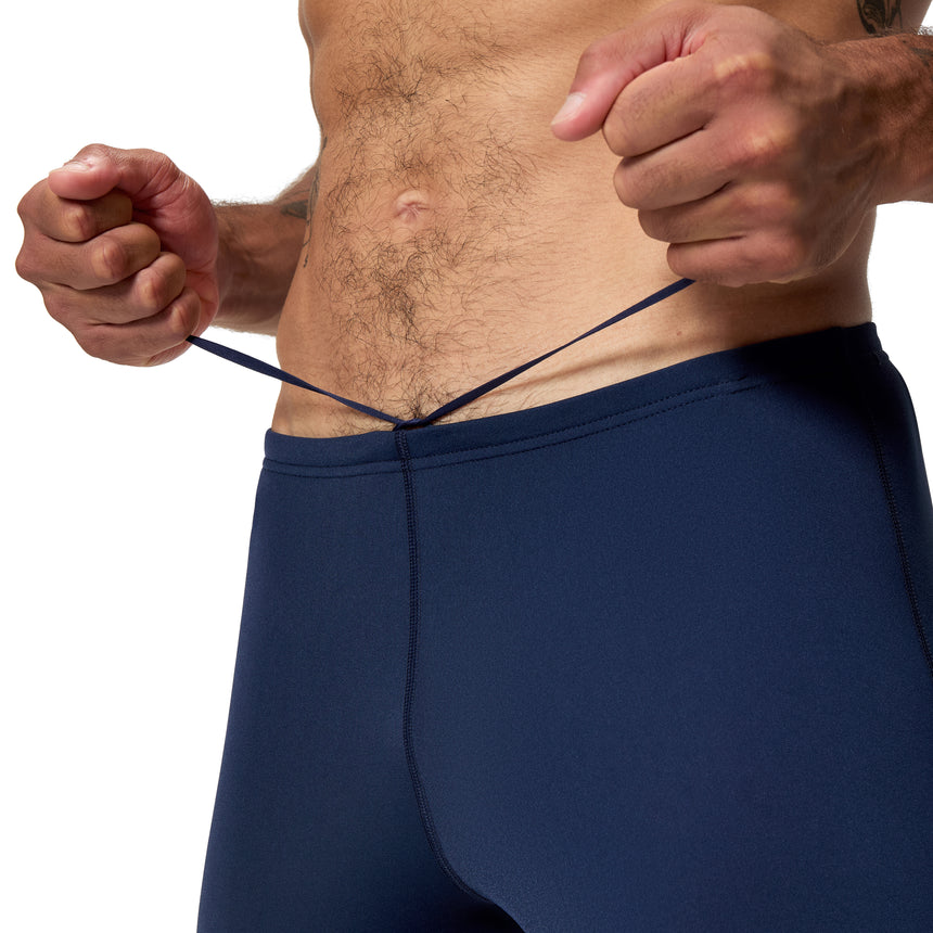 Speedo Heren Zwemjammer Endurance+ Logo Marine/Wit