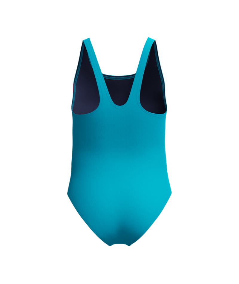 Speedo Meisjes Badpak Hyperboom Butterfly Back Turquoise/Roze