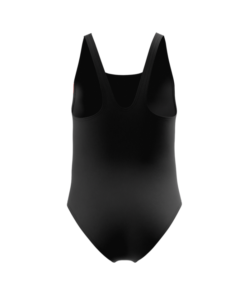 Speedo Mädchen Badeanzug Hyperboom Butterfly Back Anthrazit/PostItPnk