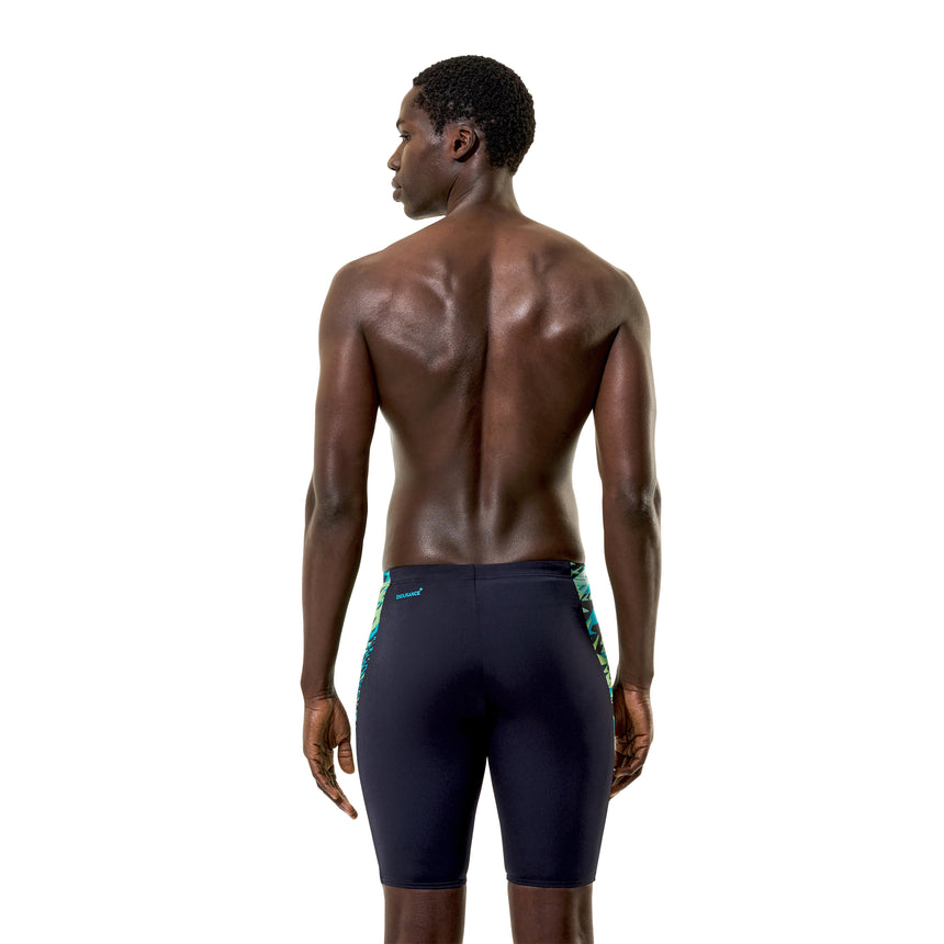 Speedo Herren-Schwimmjammer Hyperboom Splice Anthrazit/HyperTeal