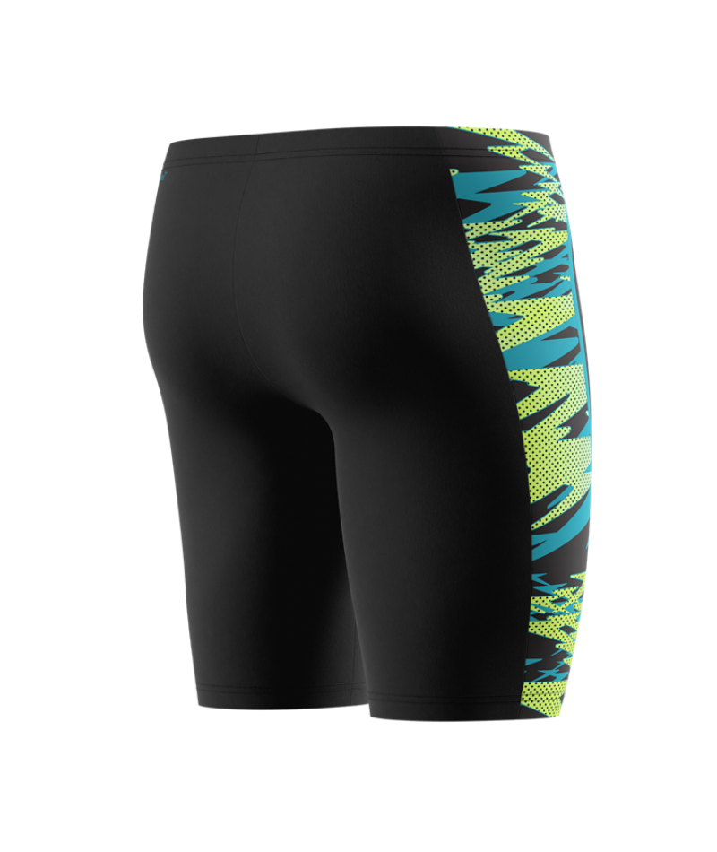 Speedo Herren-Schwimmjammer Hyperboom Splice Anthrazit/HyperTeal