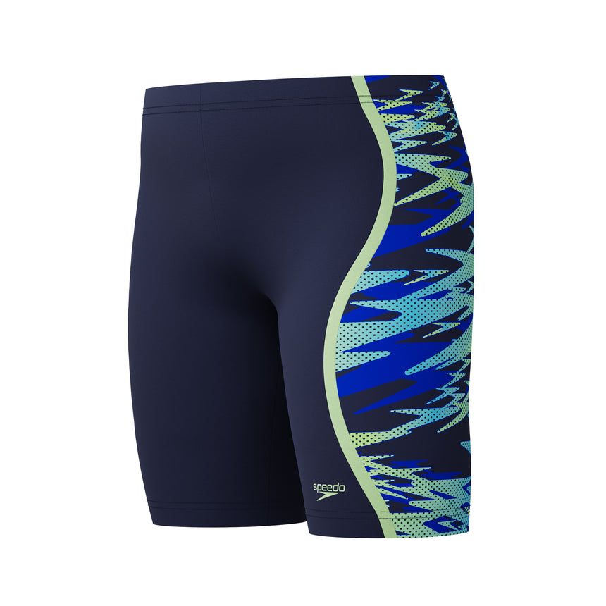 Speedo Jongens Zwemjammer Hyperboom Splice Marine/Groen