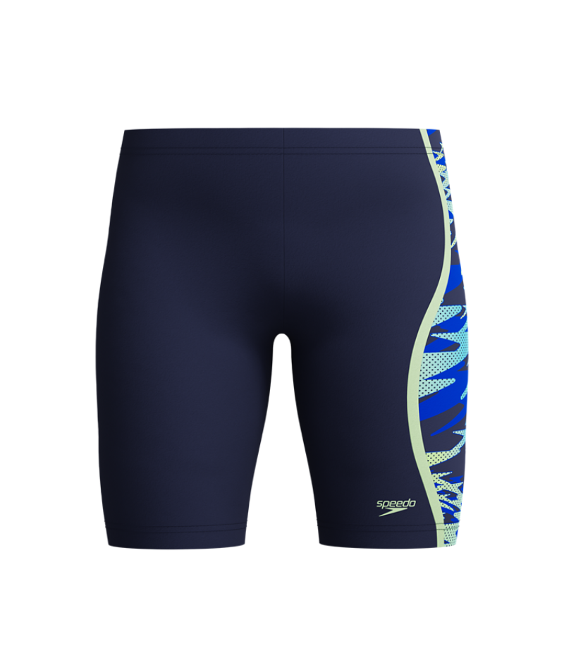 Speedo Jongens Zwemjammer Hyperboom Splice Marine/Groen
