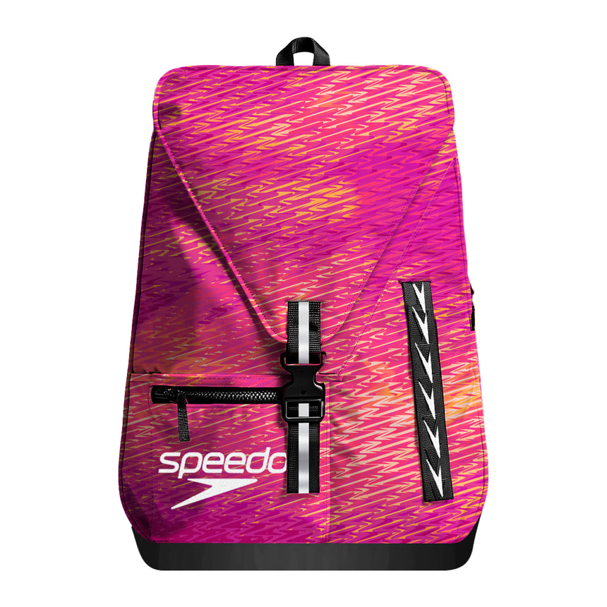 Speedo Rugtas 35L Team Bag Printed Roze/Oranje
