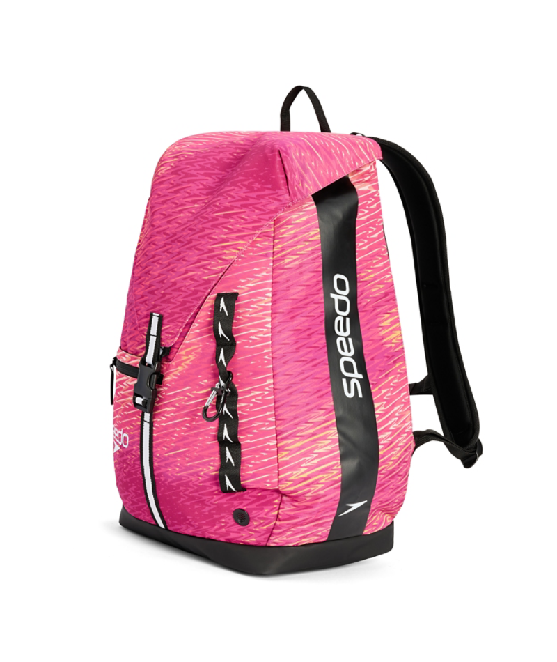 Speedo Rugtas 35L Team Bag Printed Roze/Oranje