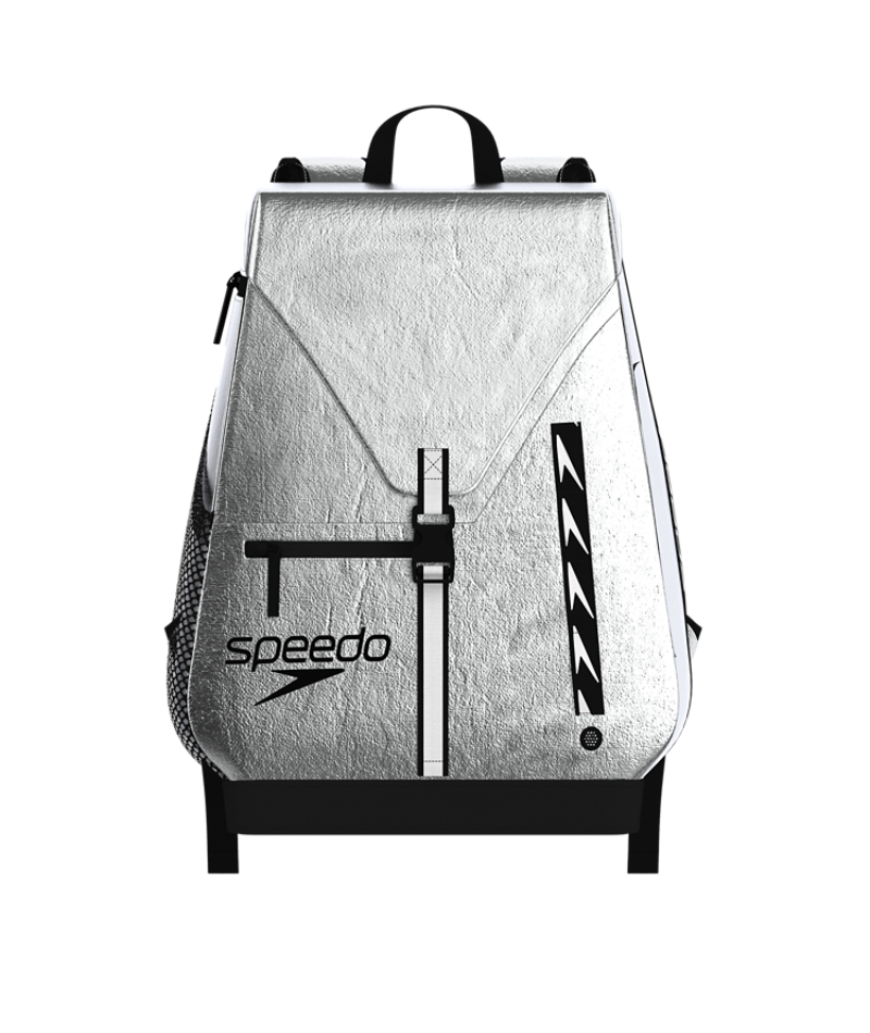 Speedo Schwimmrucksack 35L Team Bag LTD Weiß
