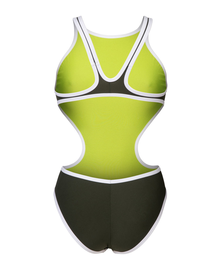 Arena Badpak One Biglogo Groen