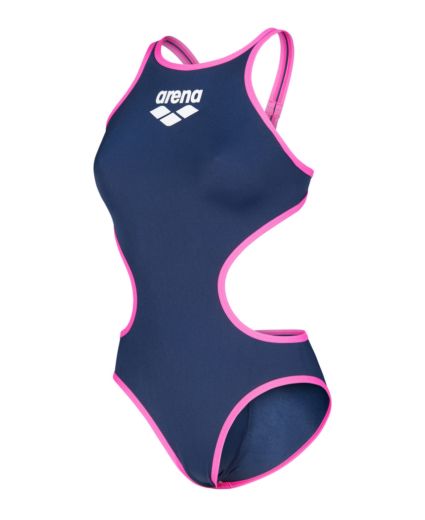 Arena Badpak One Biglogo Navy/Roze