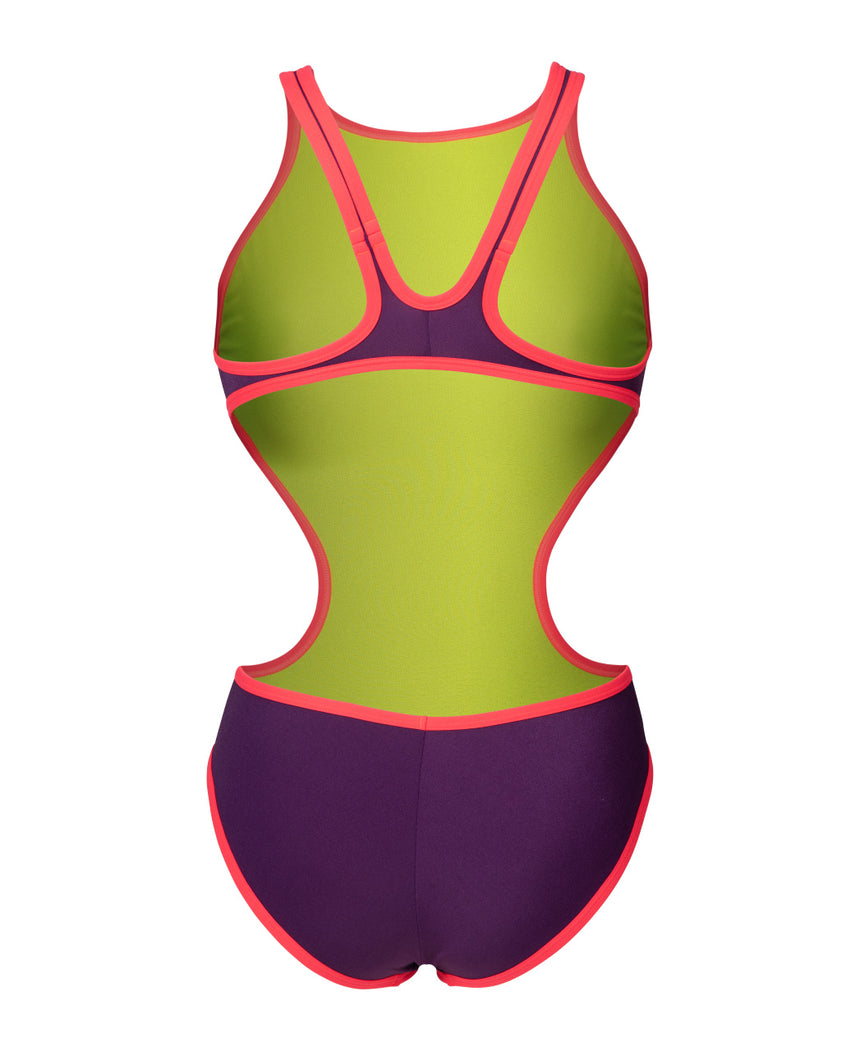 Arena Badpak One Biglogo Paars