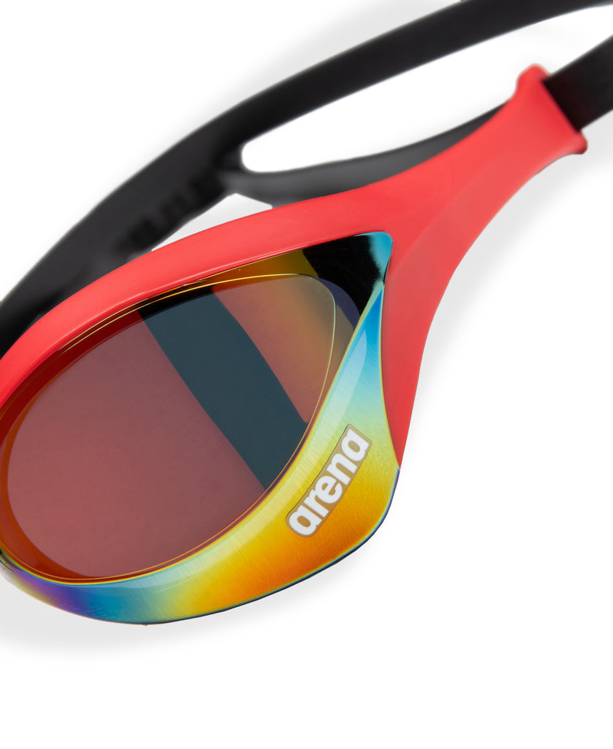 Arena Zwembril Cobra Ultra Swipe Goud/Rood
