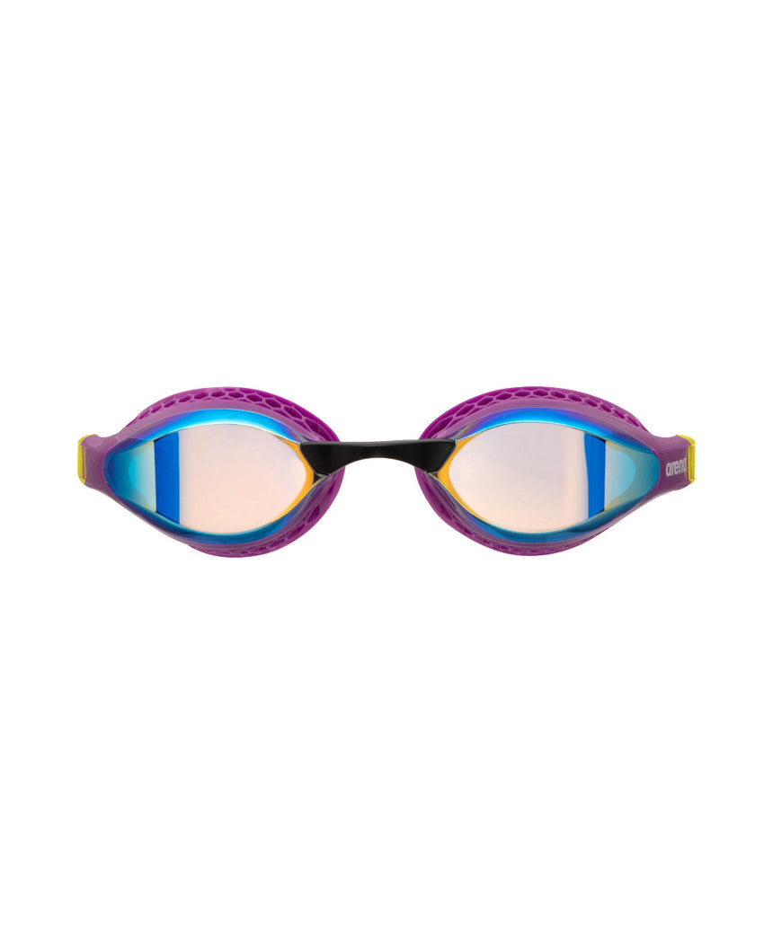 Arena Schwimmbrille Air-Speed Mirror Lila/Gelb
