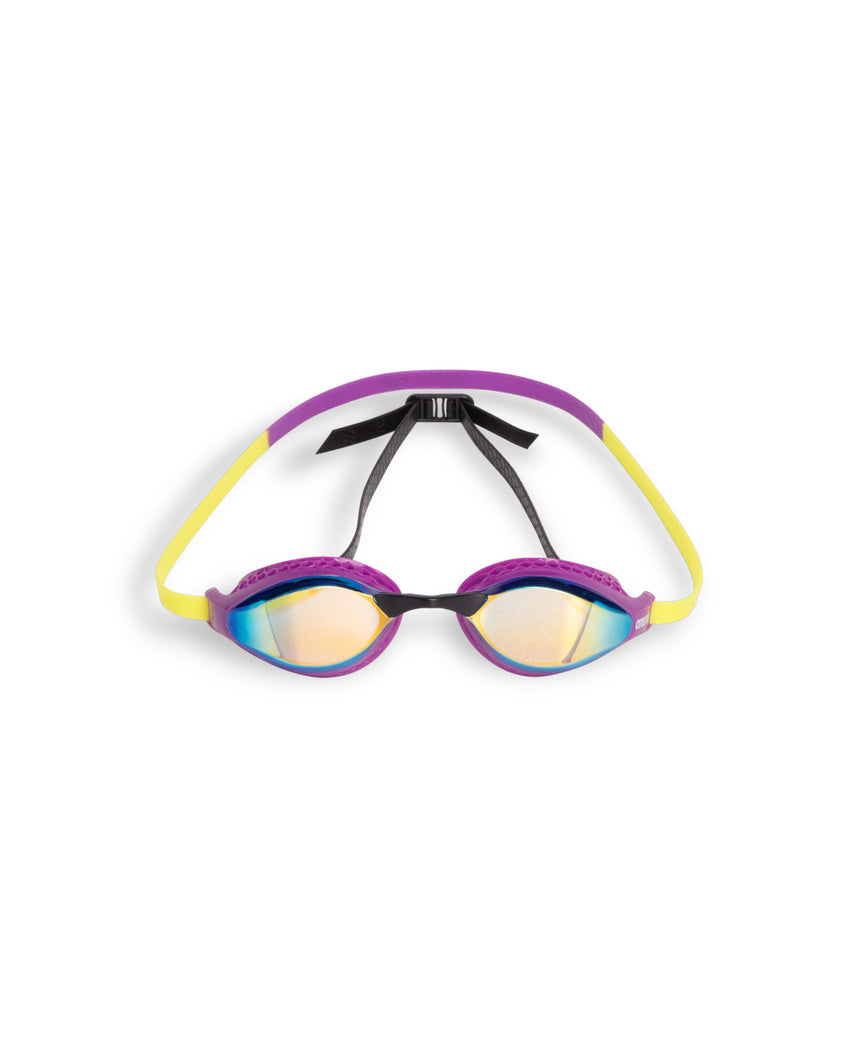 Arena Schwimmbrille Air-Speed Mirror Lila/Gelb