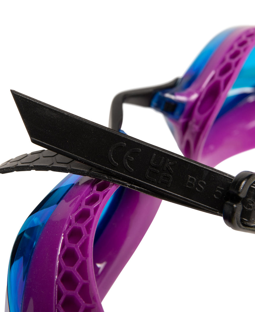 Arena Schwimmbrille Air-Speed Mirror Lila/Gelb