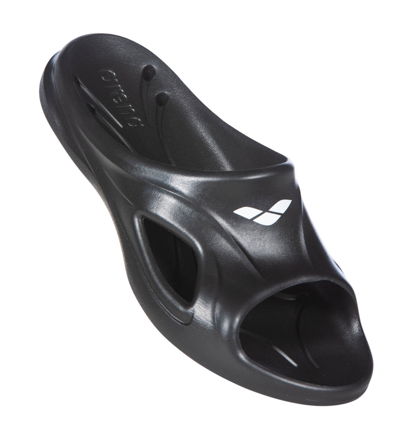 Arena Badslippers Junior Hydrosoft II Hook Zwart