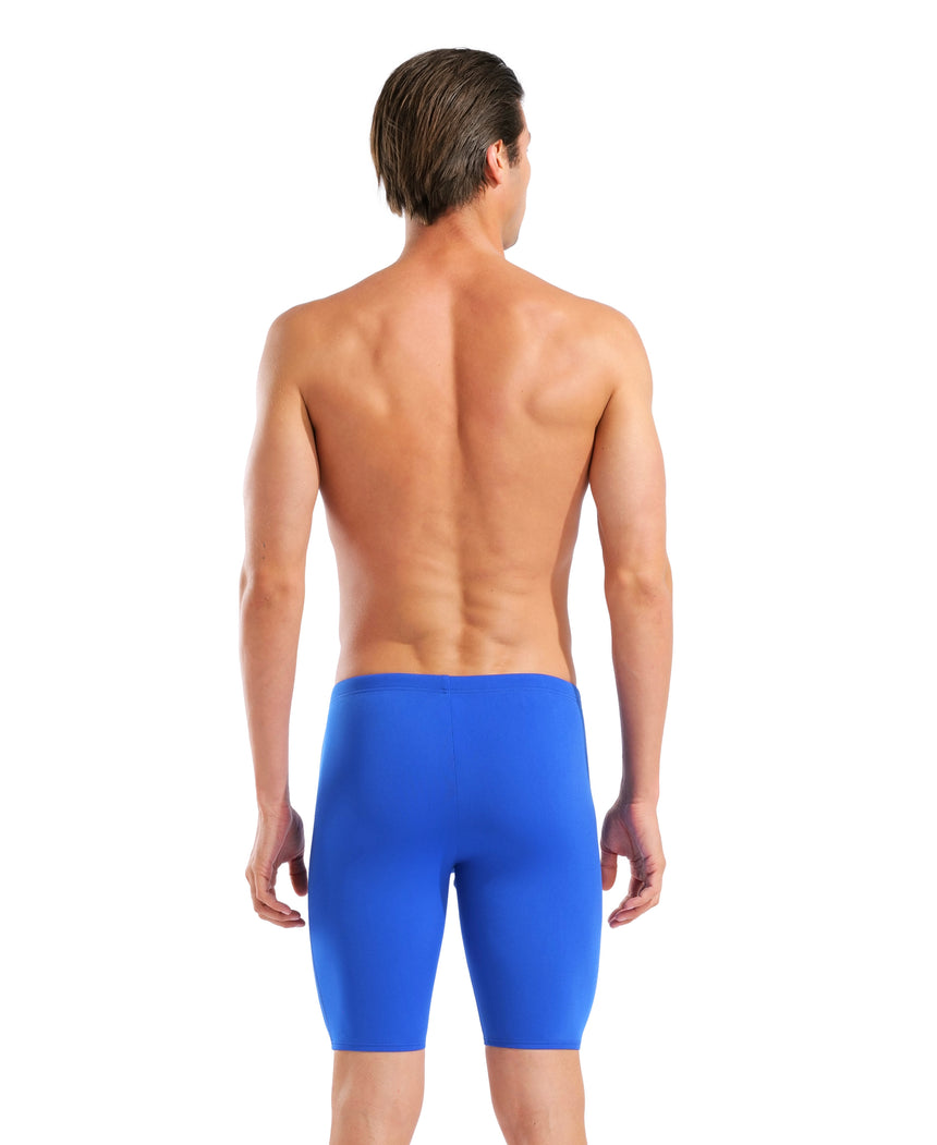 Arena Mens Swim Jammer Team Solid Neon Blue Team Orange