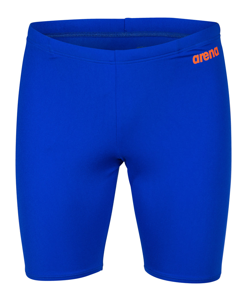 Arena Mens Swim Jammer Team Solid Neon Blue Team Orange