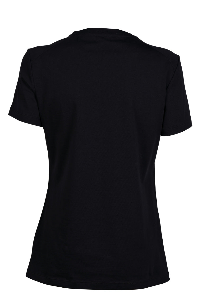 Arena Dames T-shirt Team Panel Zwart