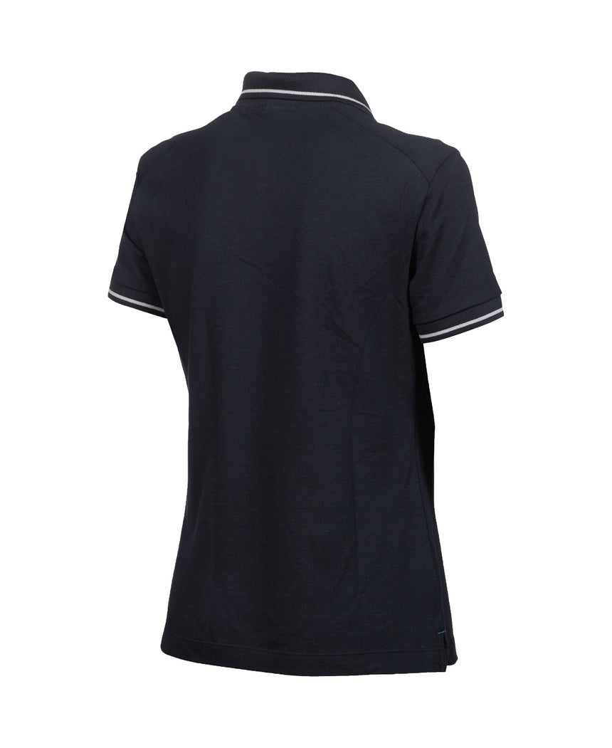 Arena Dames Poloshirt Team Solid Cotton Marine