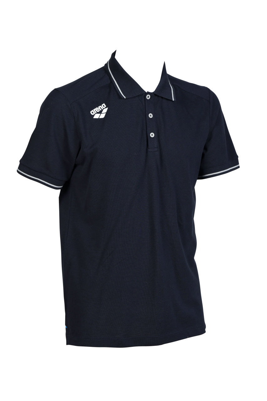 Arena Poloshirt Team Solid Cotton Marine