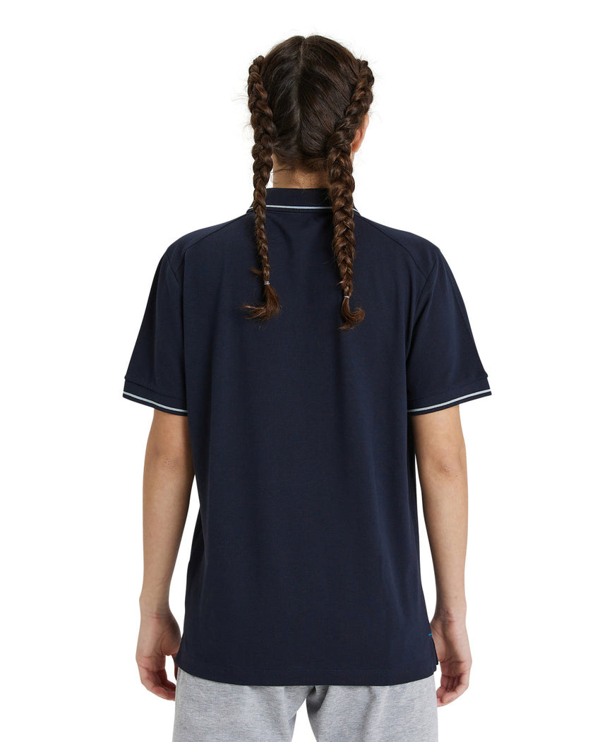 Arena Poloshirt Team Solid Cotton Marine