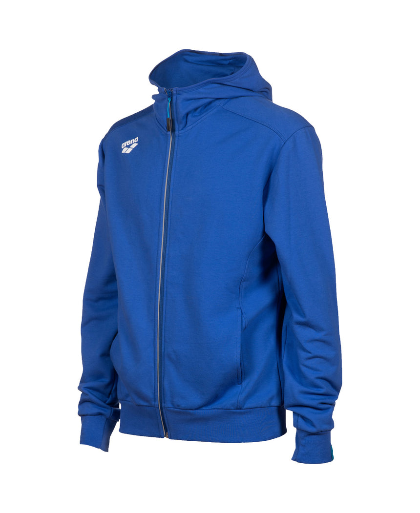 Arena Jas Team Hooded Jacket Panel Royal