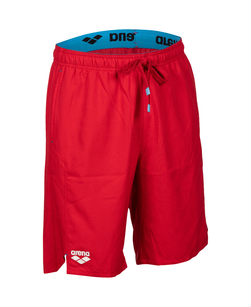 Arena Korte Sportbroek Team Panel Rood