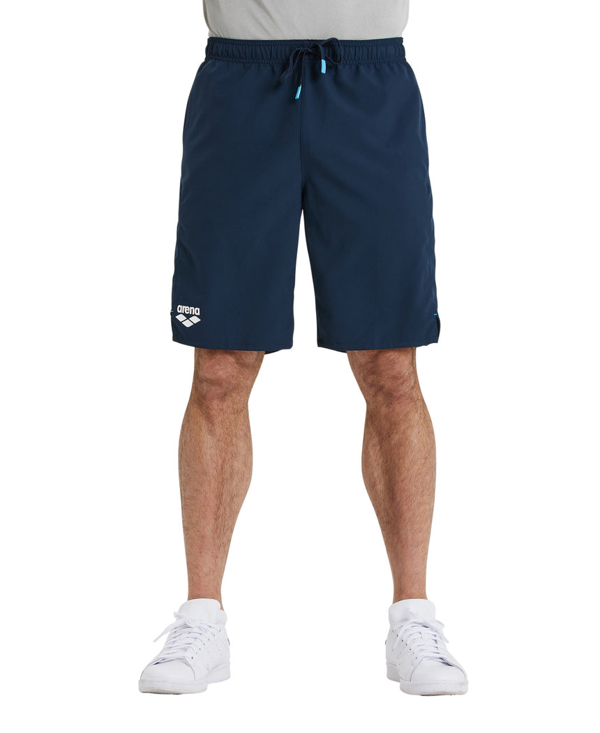 Arena Korte Sportbroek Team Panel Marine