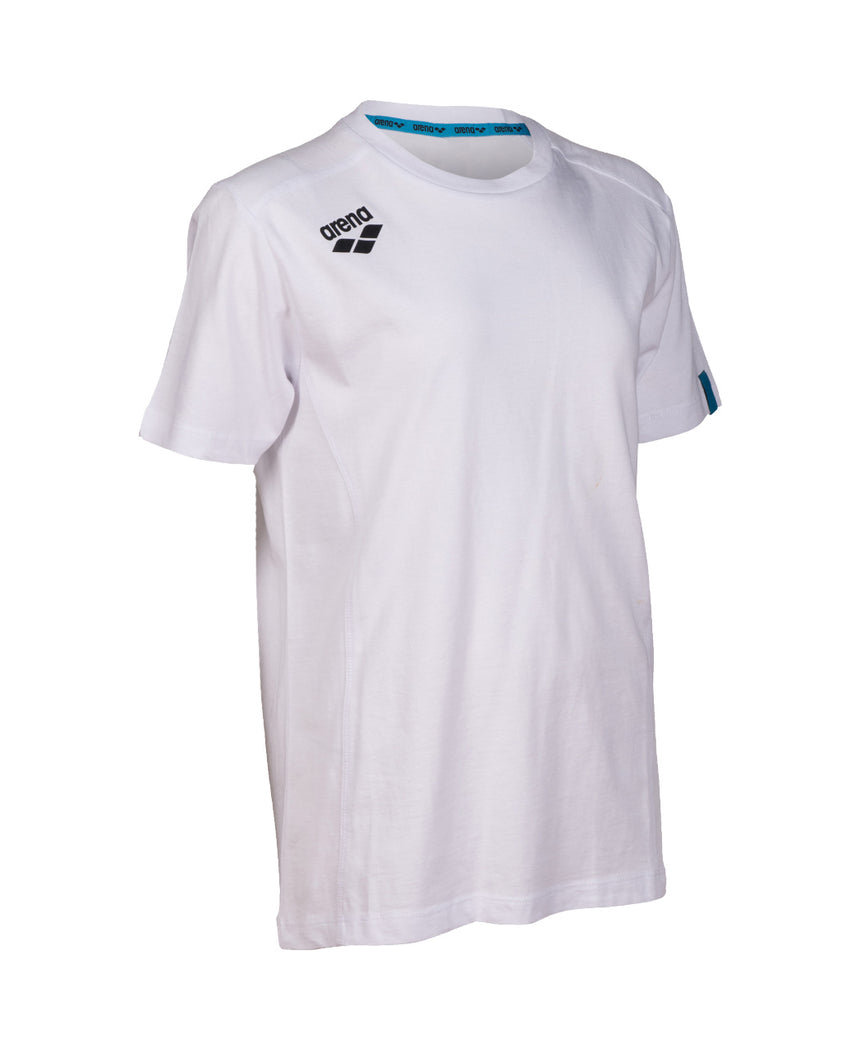 Arena Junior T-shirt Team Panel Wit
