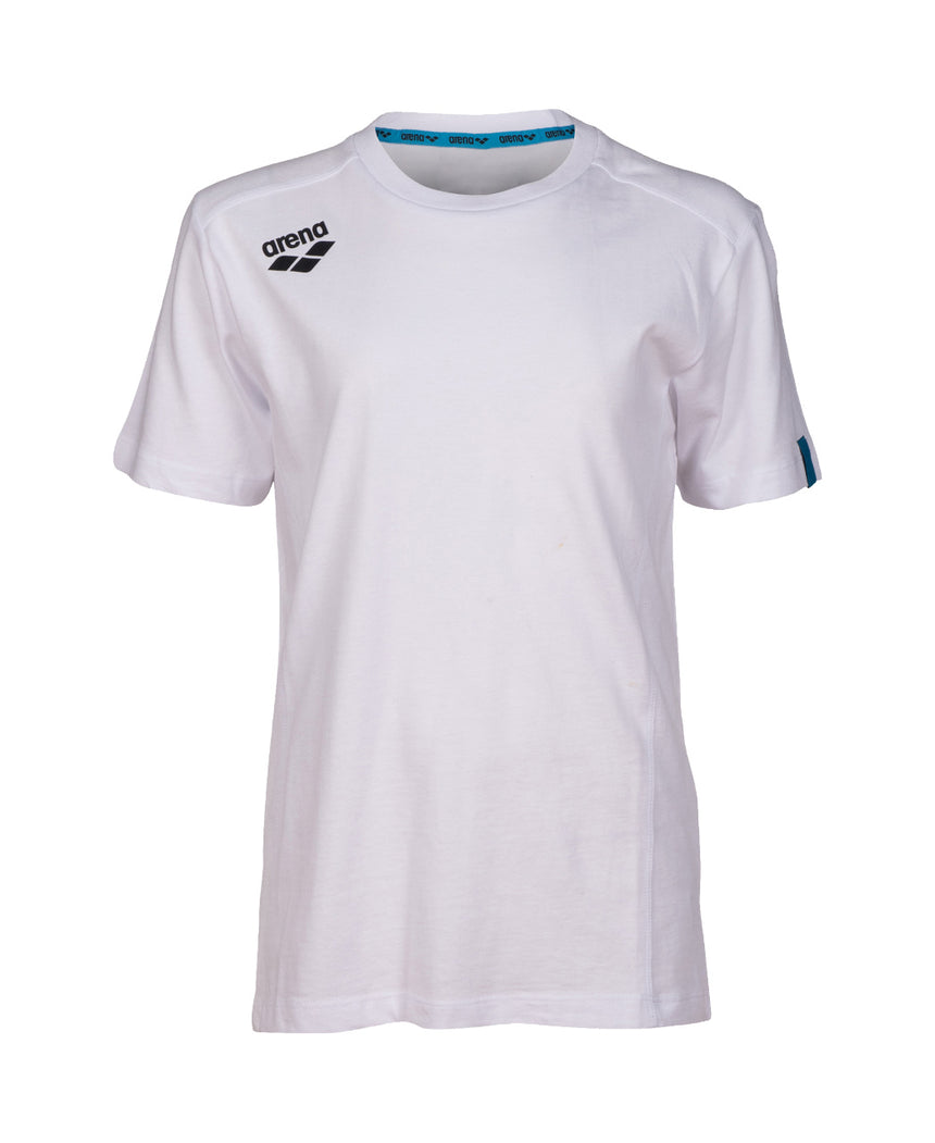 Arena Junior T-shirt Team Panel Wit