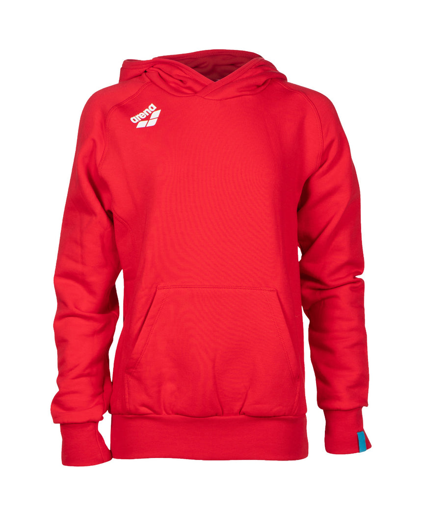 Arena Junior Trui Team Hooded Sweat Panel Rood