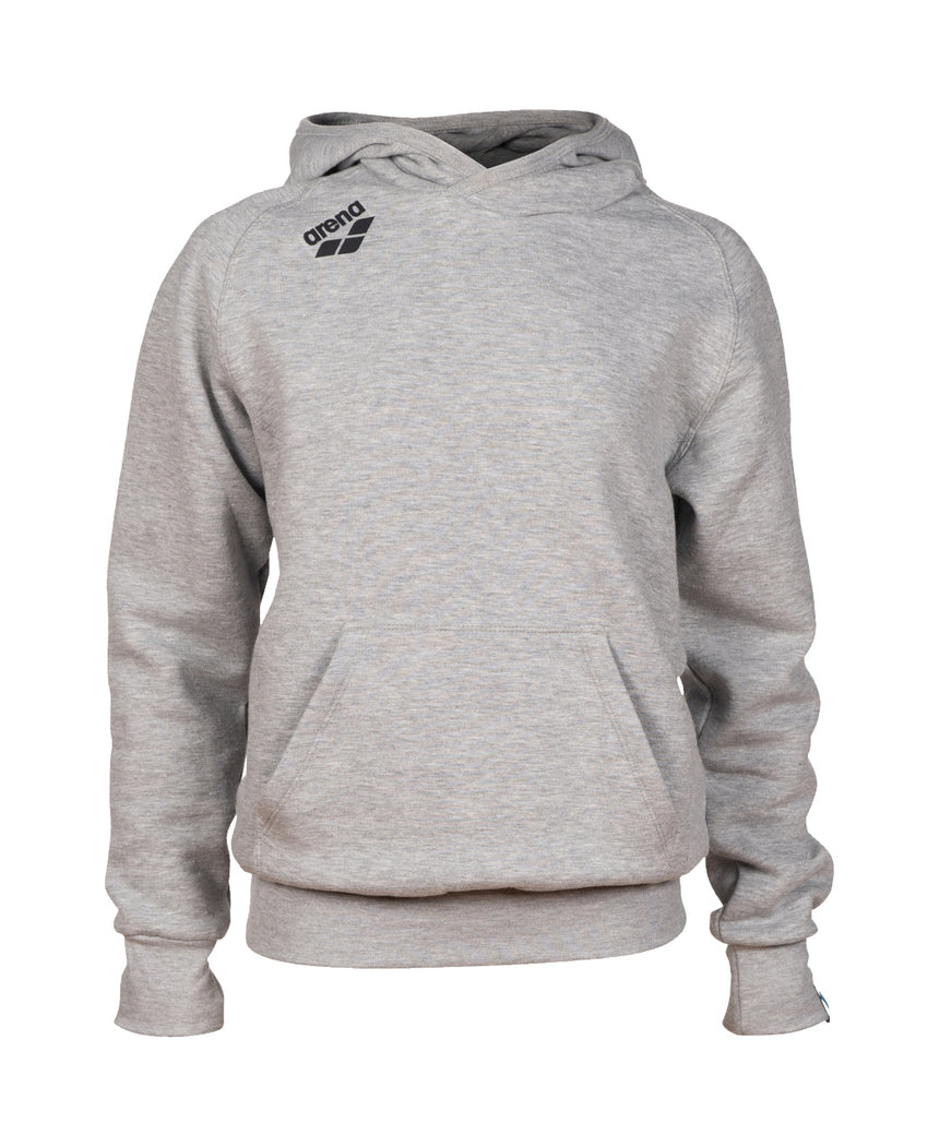 Arena Junior Trui Team Hooded Sweat Panel Heather-Grijs